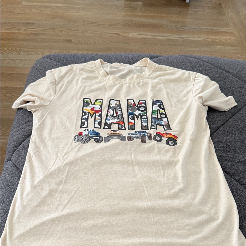 Kids Cream Graphic T-Shirt